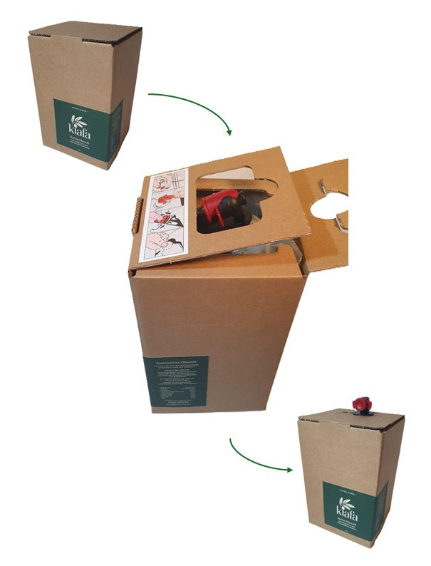 Kombi Paket: 3 Liter Bag + 500 mL Flasche